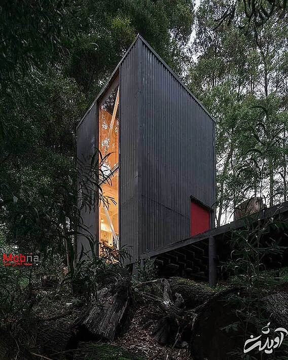 (تصاویر) این ویلای زیبا فقط ۱۵ متر مربع!